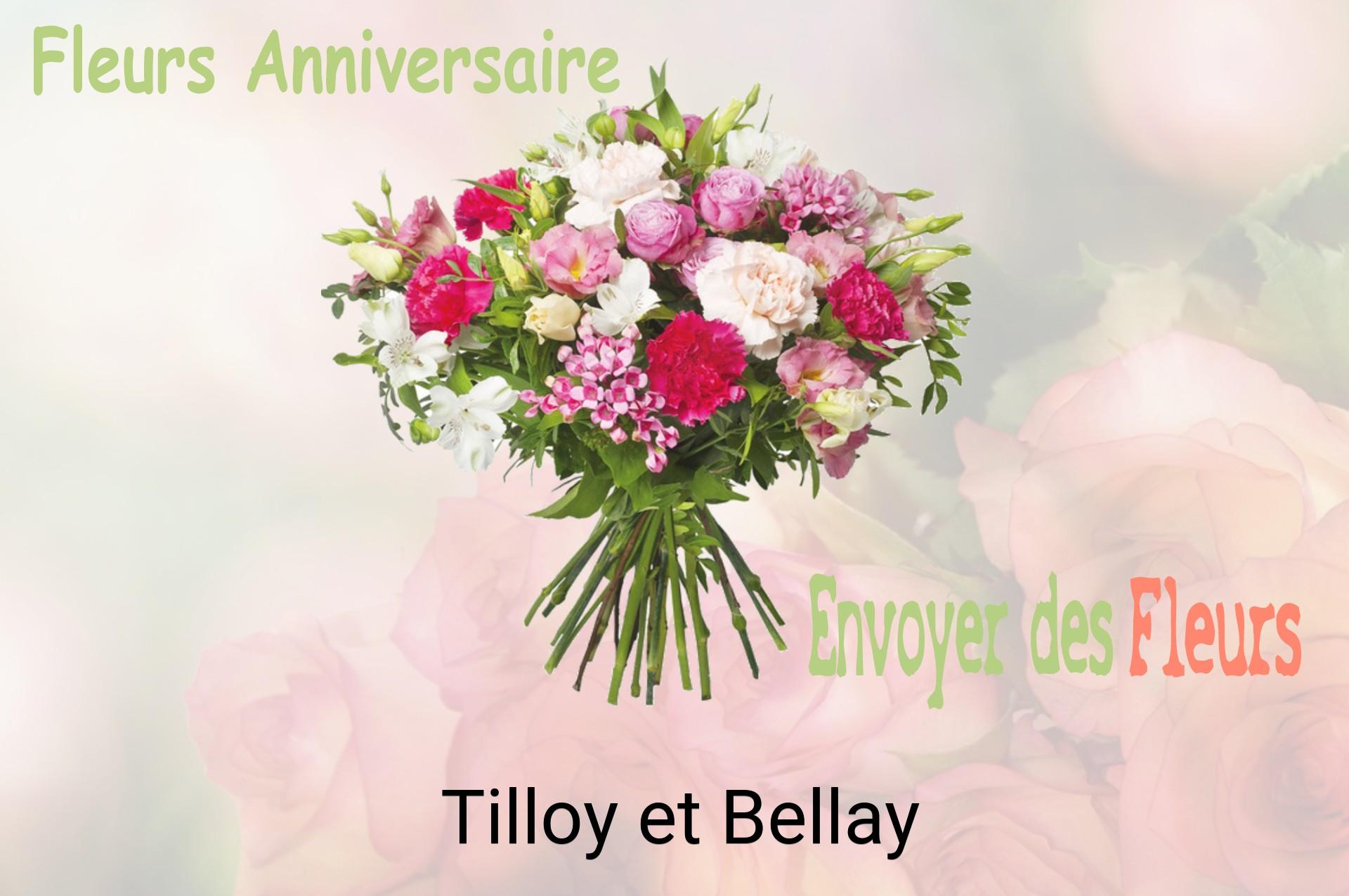 Bouquet de fleurs d’anniversaire livré à Tilloy-et-Bellay