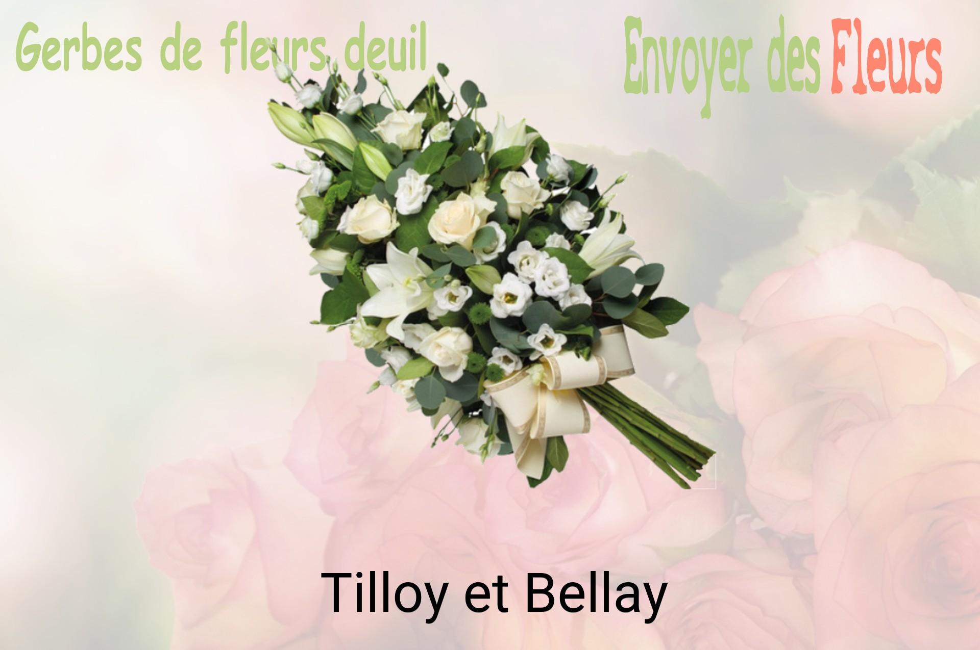 Gerbe de fleurs de deuil livrée à Tilloy-et-Bellay