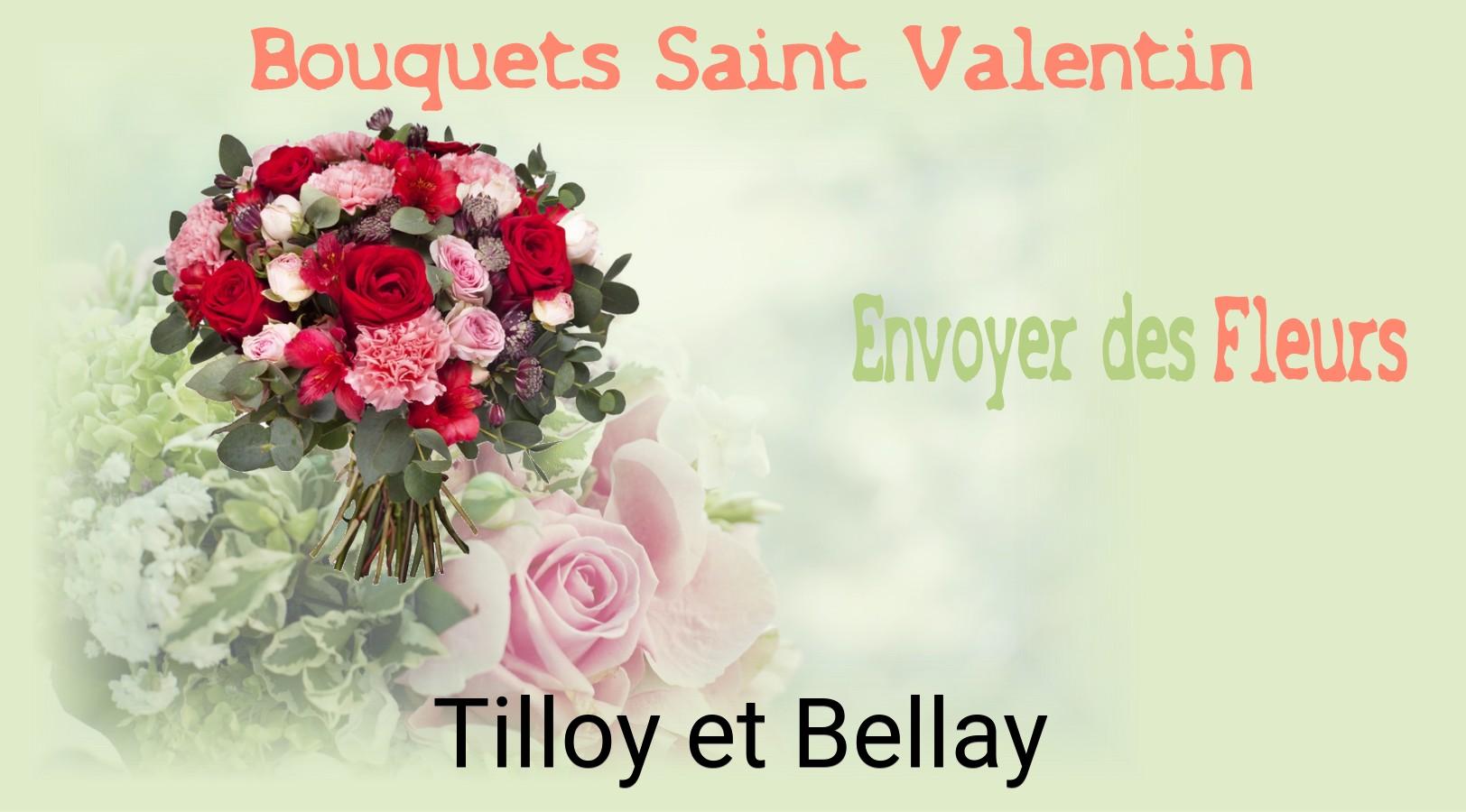 Roses de Saint-Valentin livrées à Tilloy-et-Bellay